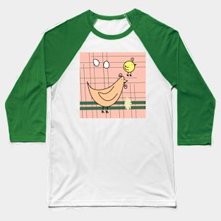 Hen lover egg easter spring Baseball T-Shirt